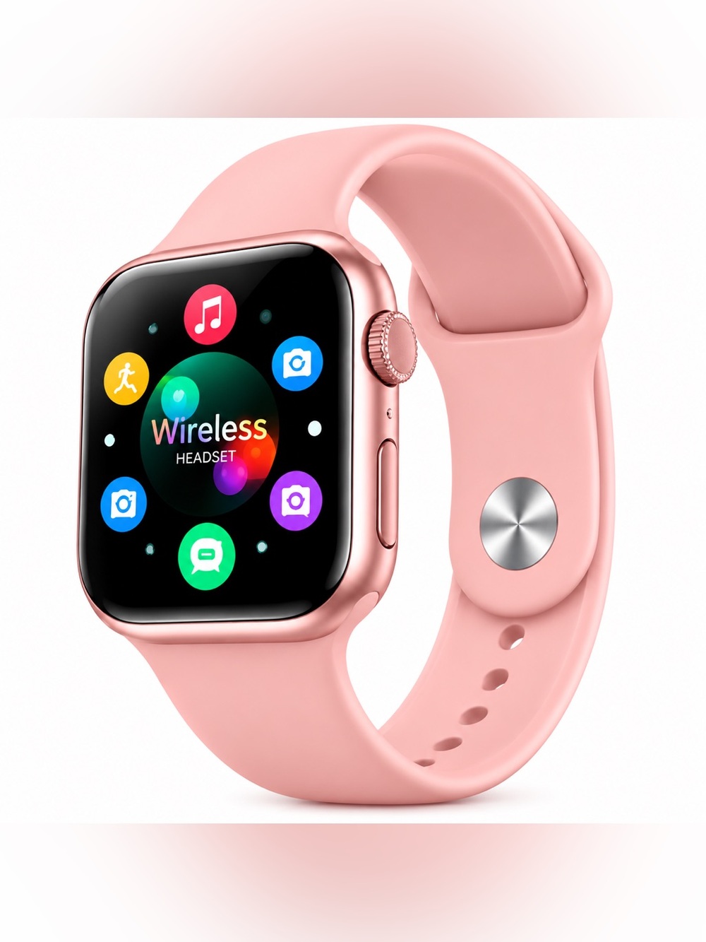 HOWEAR HW-W11 Pro Smart Watch Bluetooth Calling 3 Bands Heart Rate AMOLED PINK
